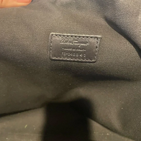 Salvatore Ferragamo Gancini Brief Case